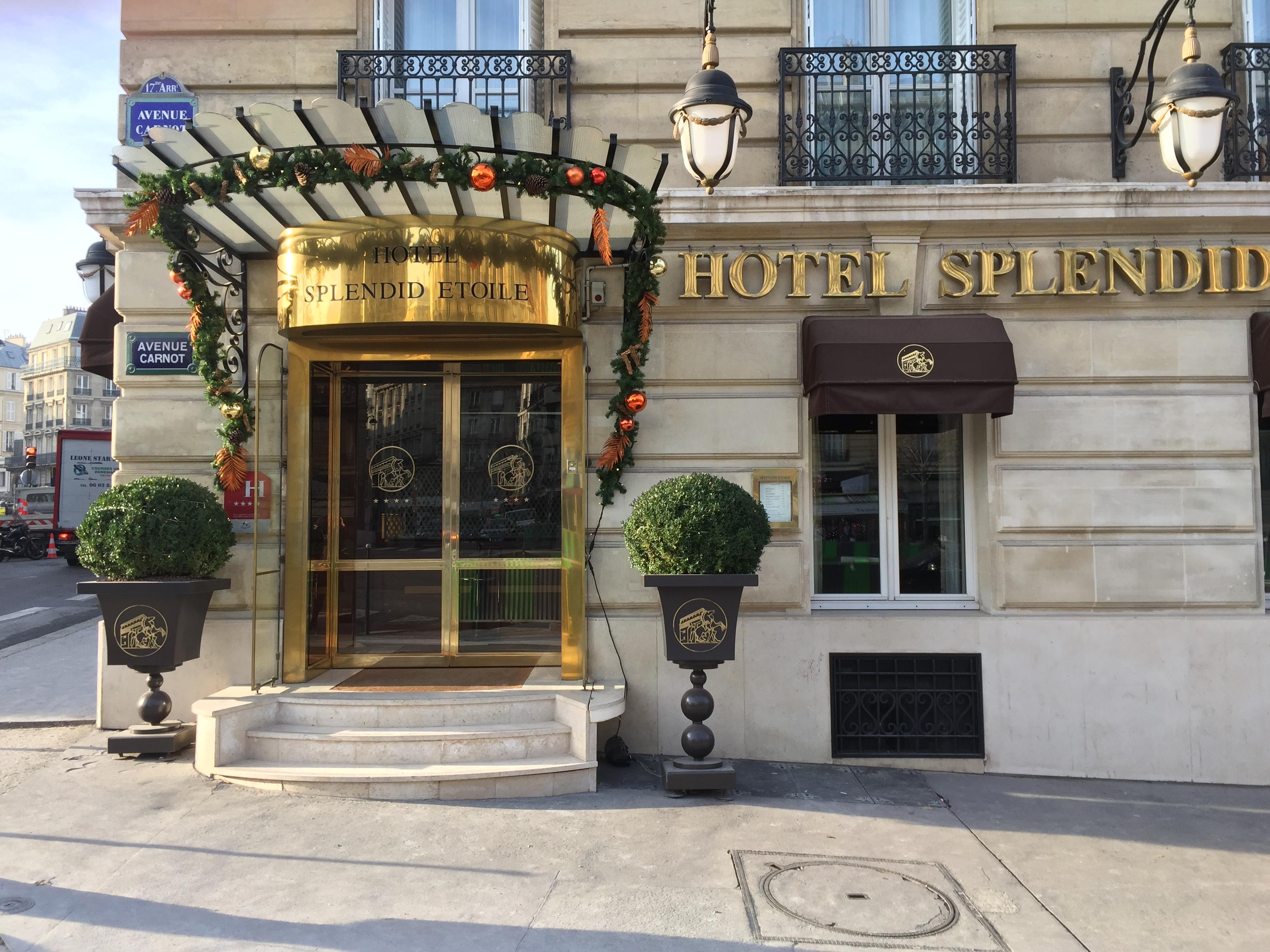 Splendid Etoile Hotel Paris Exterior photo